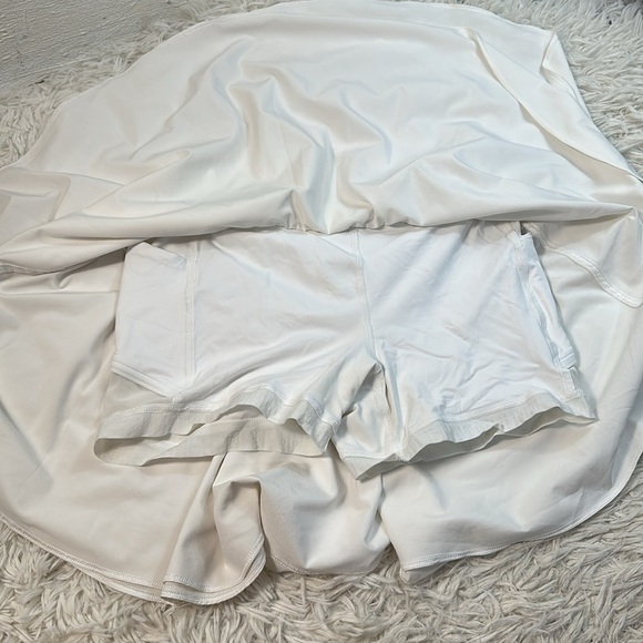 Lululemon Court Rival High Rise Skirt *Tall White - Picture 4 of 8